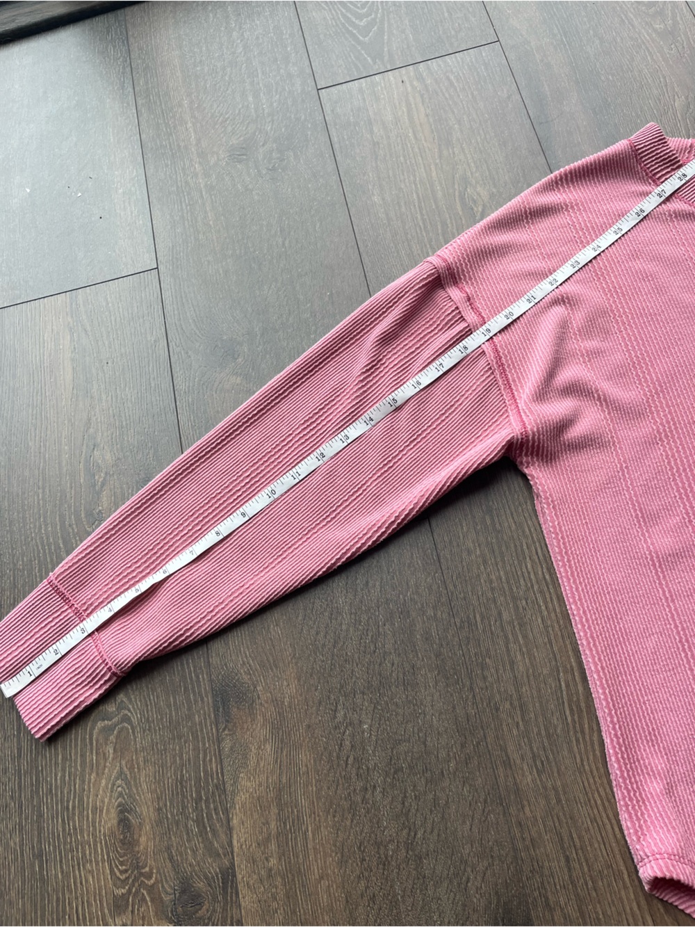 Lush Ribbed V-Neck Sweater - Picture 7 of 11